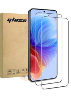 Glass 2 Pack Samsung Galaxy S24 FE Screen Protector, [9H Hardness][Touch Sensitive][Anti-Fingerprint][Anti-Scratch][Bubble-Free], HD Tempered Glass Screen Protector for Samsung Galaxy S24 FE 5G 6.7 inch (Boxed, 2-Pack)  - Image 1
