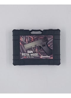 FUN MOMENT A gun with 28 pieces of soft beads and a small bag for unisex children as a gift - 9 x 12 cm  - Image 3