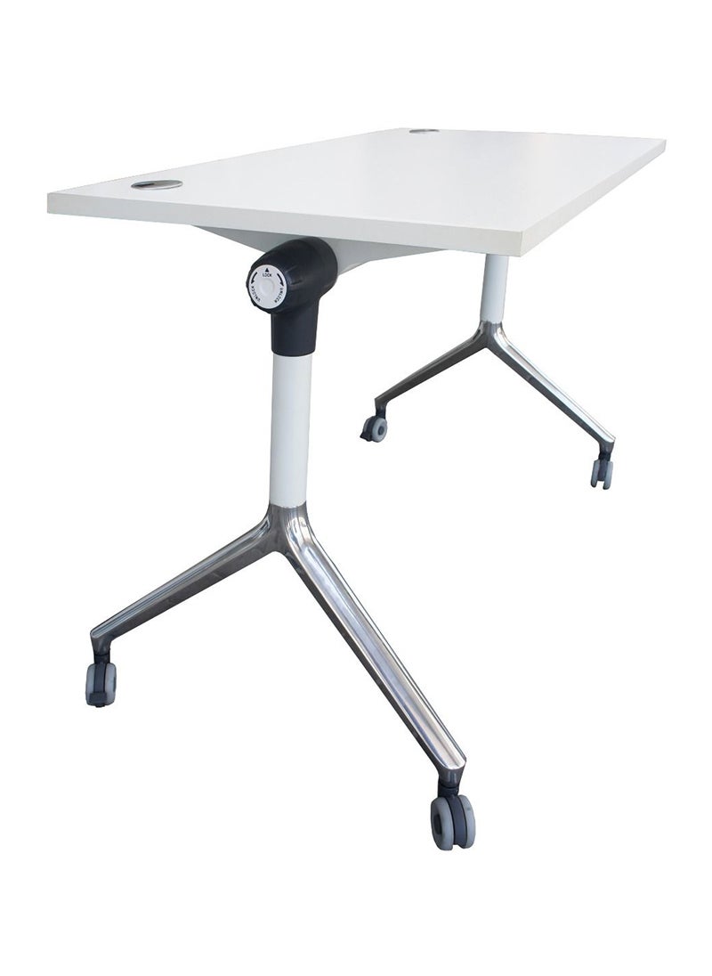 Mahmayi - Mahmayi ZF-08A Multipurpose Foldable Training/Computer Table - White - Image 1