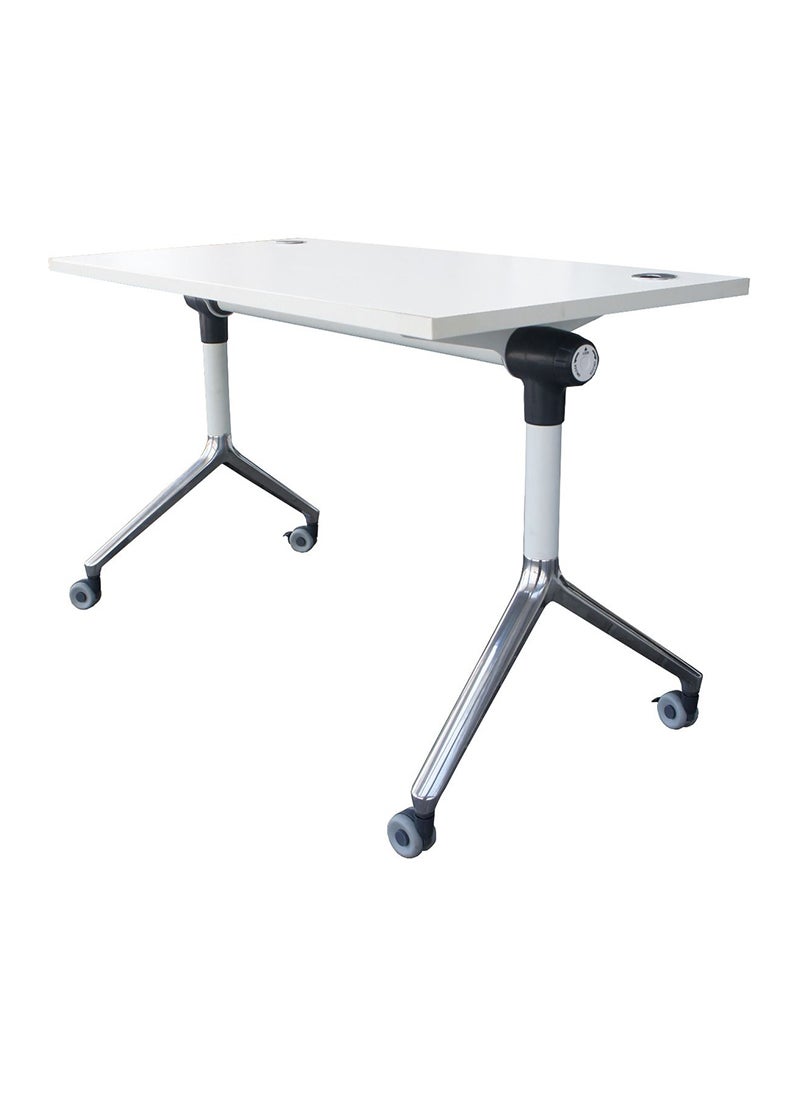Mahmayi - Mahmayi ZF-08A Multipurpose Foldable Training/Computer Table - White - Image 1