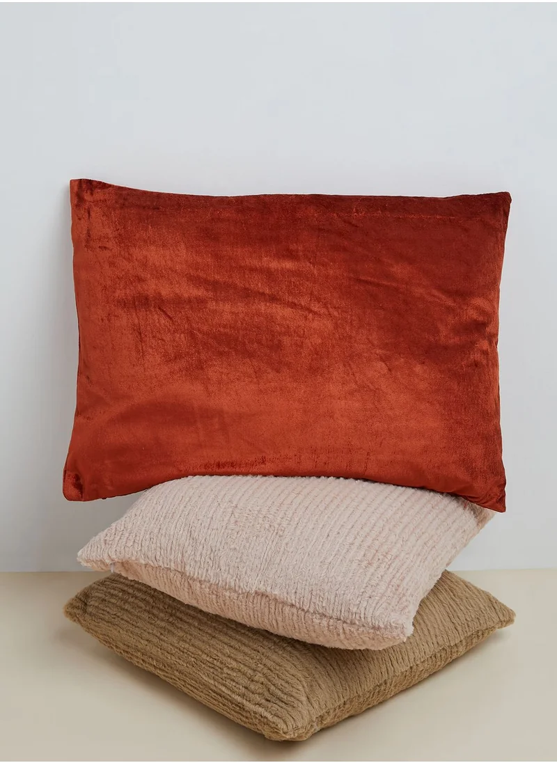 نوار اديت وسادة مخملية مبطنة 18 × 24 بوصة
