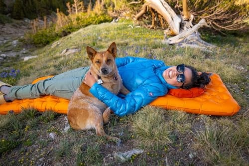 Big Agnes Zoom UL Insulated Sleeping Pad, Wide Long, Amber Glow, (25X78) - Ultralight, Compact, 3-Season Sleeping Pad for Backpacking - Image 4