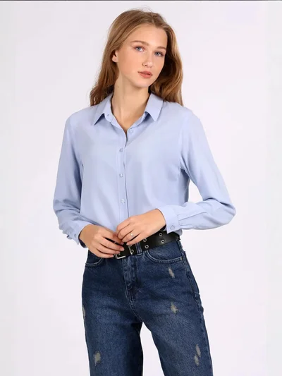 BIG DART BDART Basic Button-Up Shirt