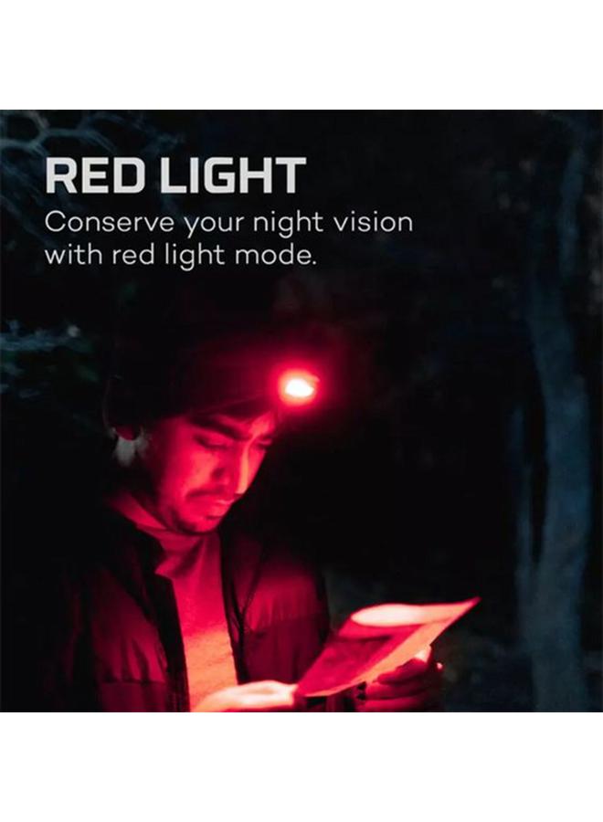 NEBO Einstein 1000 Lumen Flex USB Rechargeable Smart Power Control Water Resistance Headlamp Black - Image 4