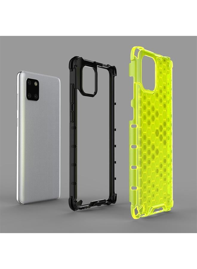 Zaboon Case For Galaxy Note 10 Lite Shockproof Honeycomb PC + TPU Protective Case - Image 3