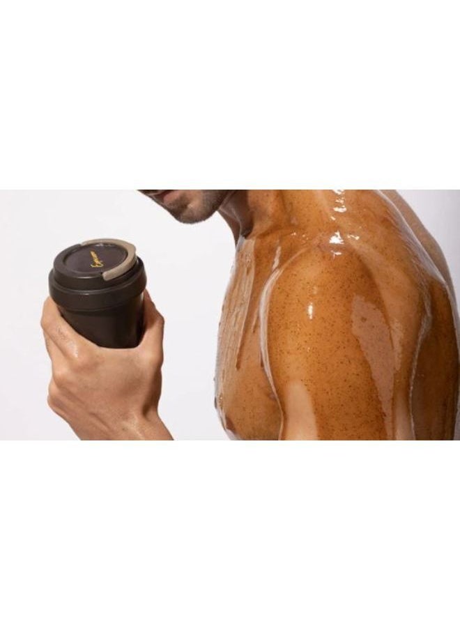 MCaffeine - Cappuccino Coffee Body Wash with Almond Milk - Image 1