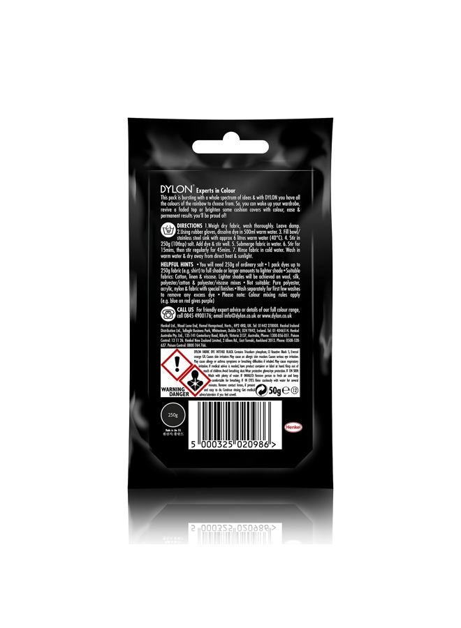 DYLON Hand Dye, Fabric Dye Sachet for Clothes & Soft Furnishings, 50g - Navy Blue - Image 2