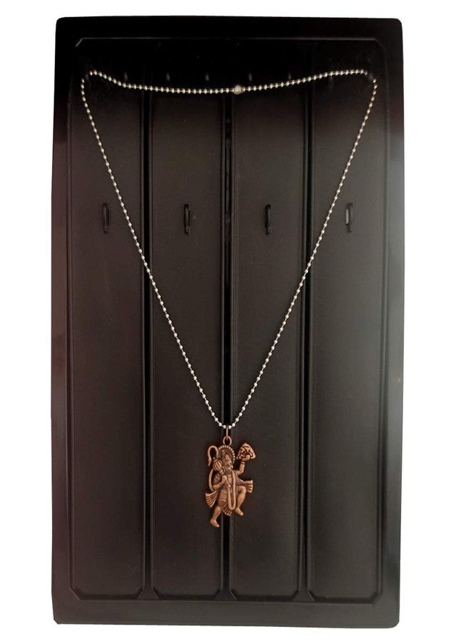 Sullery Religious Jewelry Pawan Putra Hanuman Bajrangbali Copper Brass,Zinc Metal 01 Necklace Pendant for Men and Women - Image 4