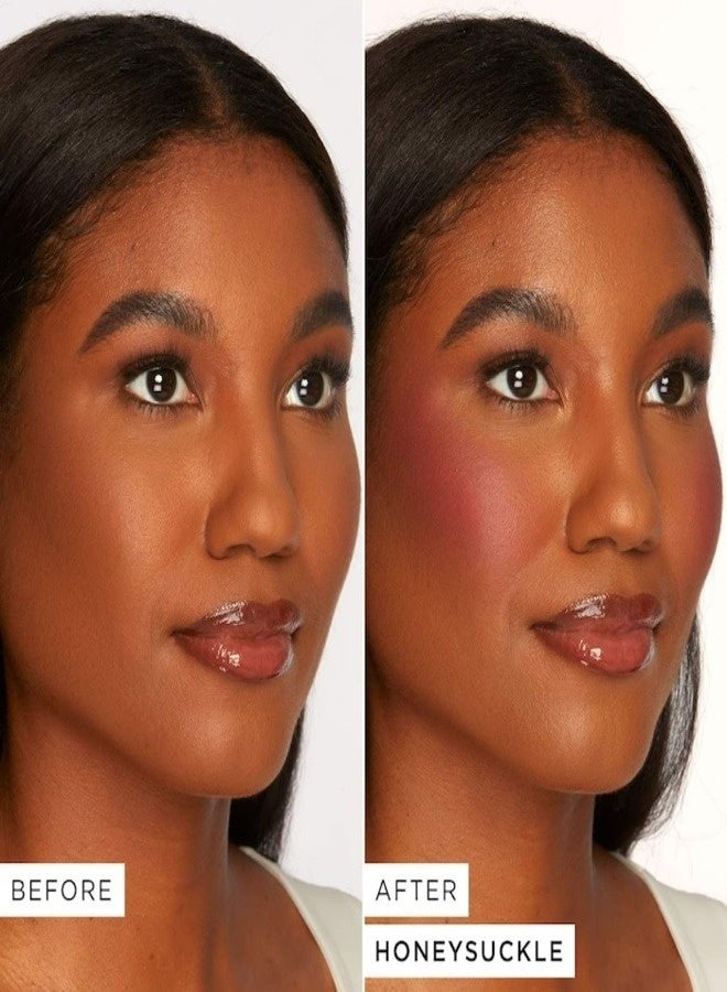 Tarte Cosmetics Tarte Amazonian Clay 12-Hour Powder Blush – Honeysuckle | Black Cherry Shade, Long-Lasting Matte Finish, Buildable Natural Color, 3.6 g - Image 3