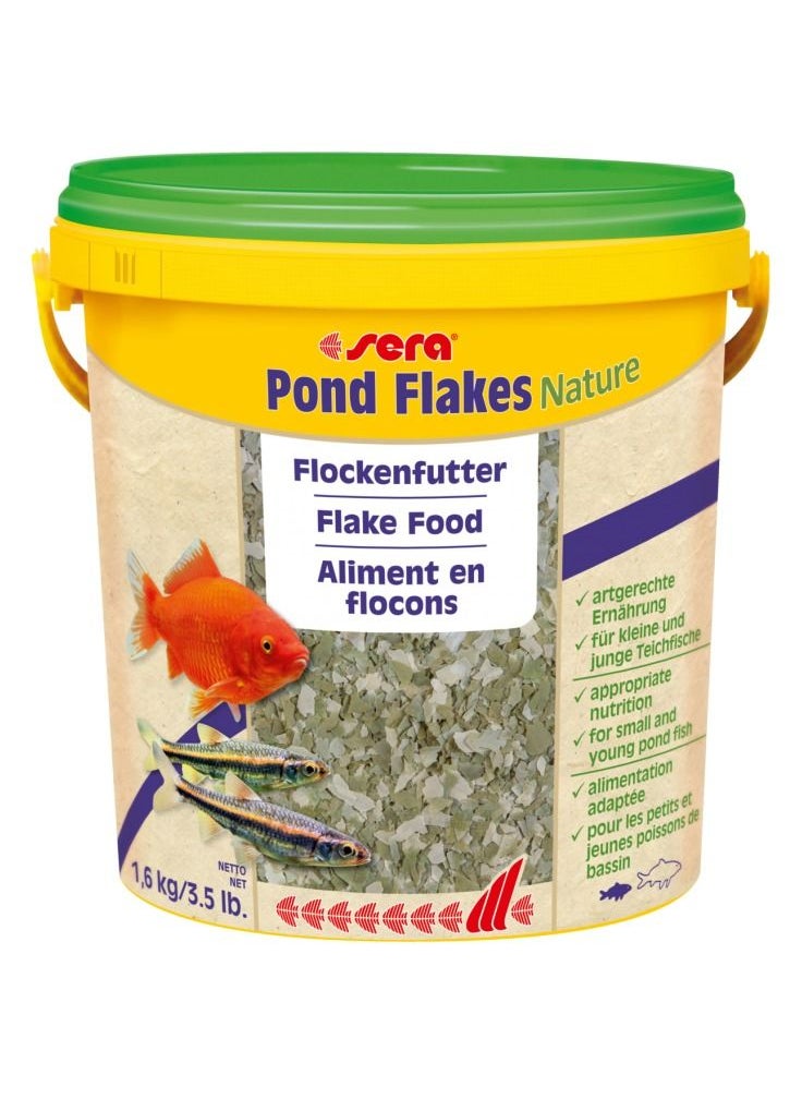 Sera - Nature Pond Flakes Food For Smaller Pond Fish - Image 1