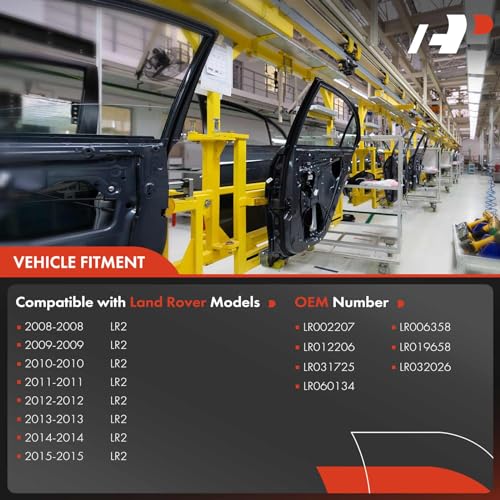 A-Premium Electric Power Window Regulator with Motor Compatible with Land Rover LR2 2008-2015 Sport Utility Front Right Passenger Side - Image 3