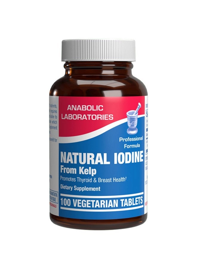 Anabolic Laboratories Iodine From Kelp Natural 100 Count - Image 1