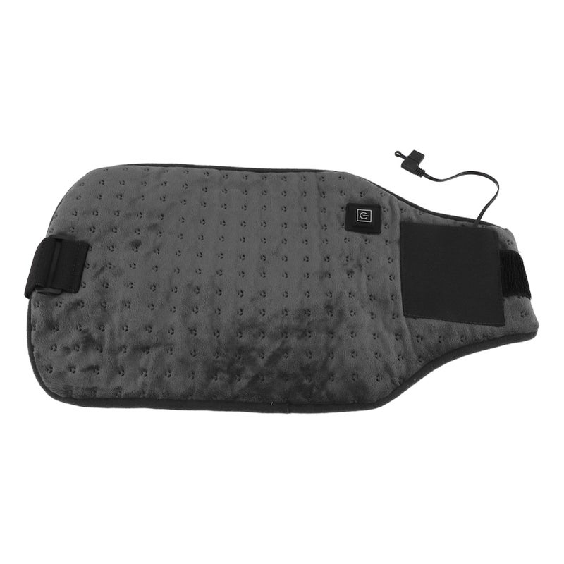 USB Powered Heated Waist Wrap Adjustable Temperature Fast Heating USB Heating Waist Wrap Heating Pad for Waist Neck Knee Dark Gray - Image 5