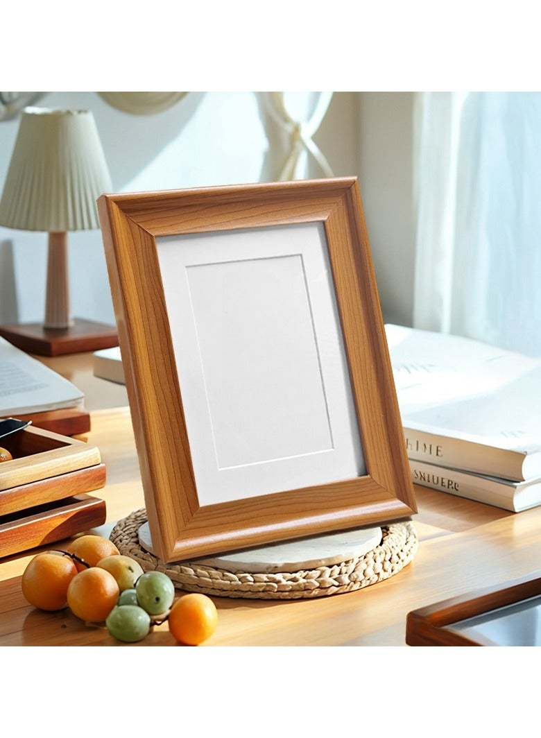 KUYING Photo Frame Decoration Table Retro Creative Desktop Photo Frame Ornament 