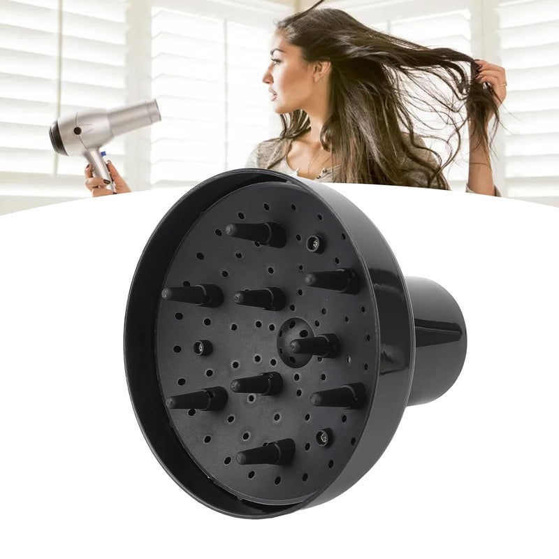 universal diffuser, Hair Dryer Diffuser with Even Air Distribution, Portable Blow Dryer Attachment for Curly Wavy Frizzy Hair Styling, ABS Material - Image 5