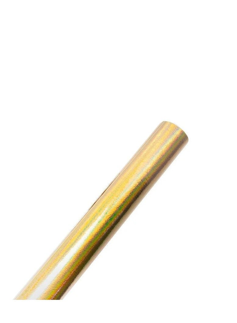 Flamingo Embossed Foil Metallic Paper Roll  50Cm×5Meter