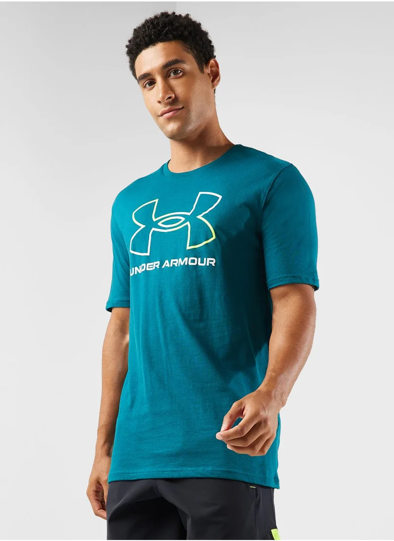 UNDER ARMOUR Gl Foundation Short Sleeve T-Shirt