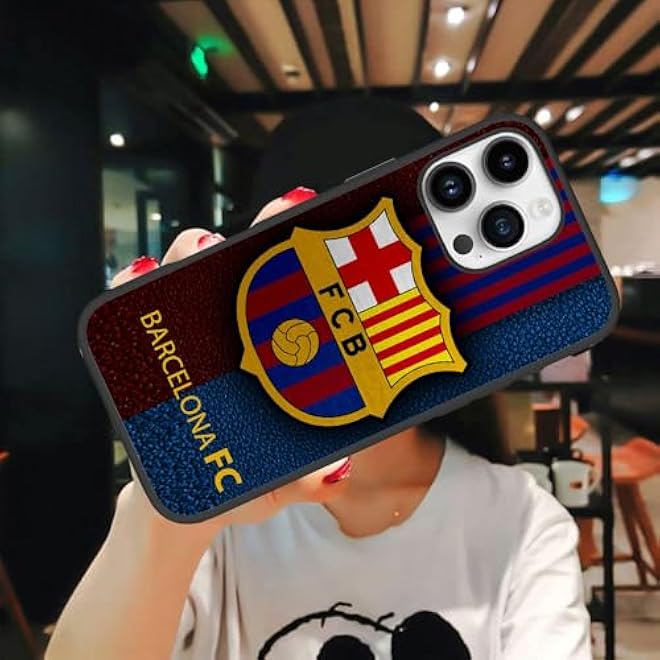 Silk Route Barcelona Design Spain FootballSoccer Club Mobile Back Cover for Apple iPhone 16 Pro Max Multicolor - Image 5