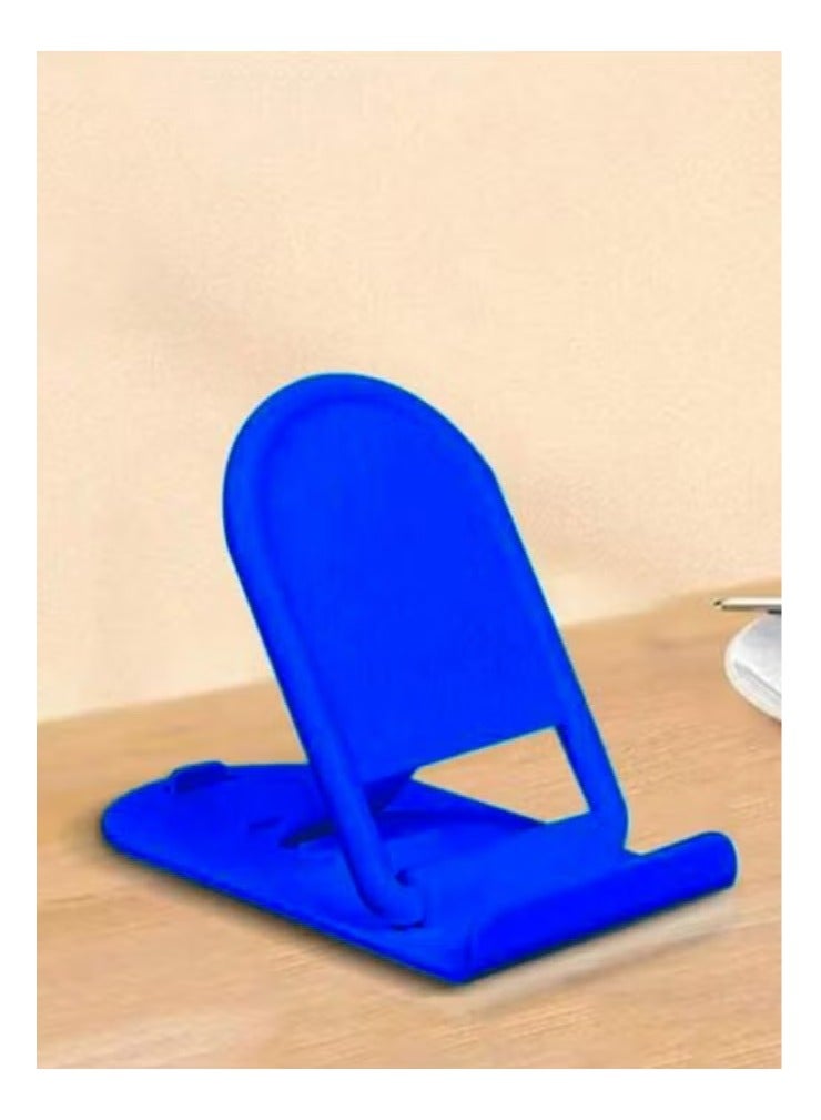 Foldable Holder for Mobile Phones and Tablets, Suitable for All Devices - Blue - Image 1