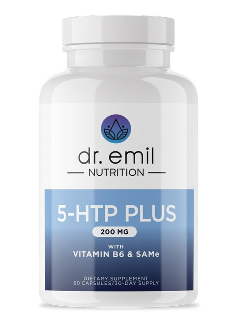 DR EMIL NUTRITION دكتور إميل 5 HTP بلس 60 كبسولة - Image 1