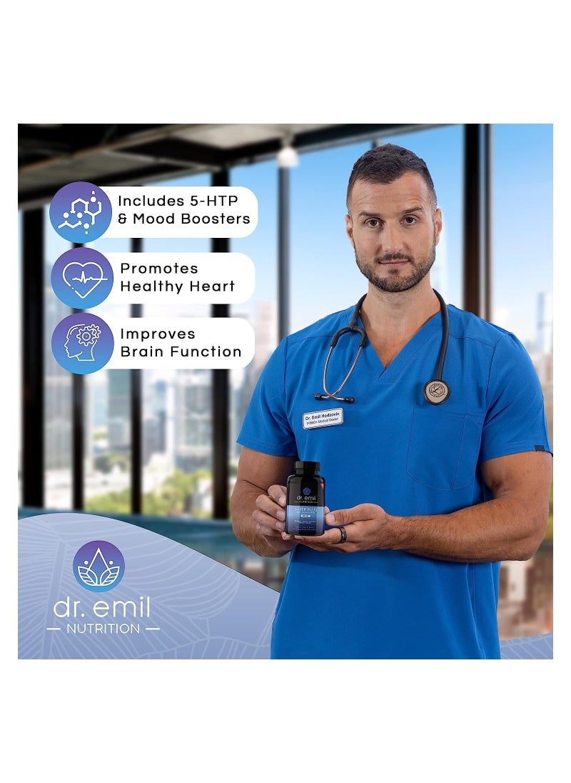 DR EMIL NUTRITION Dr Emil 5 HTP Plus 60 Capsules  - Image 3