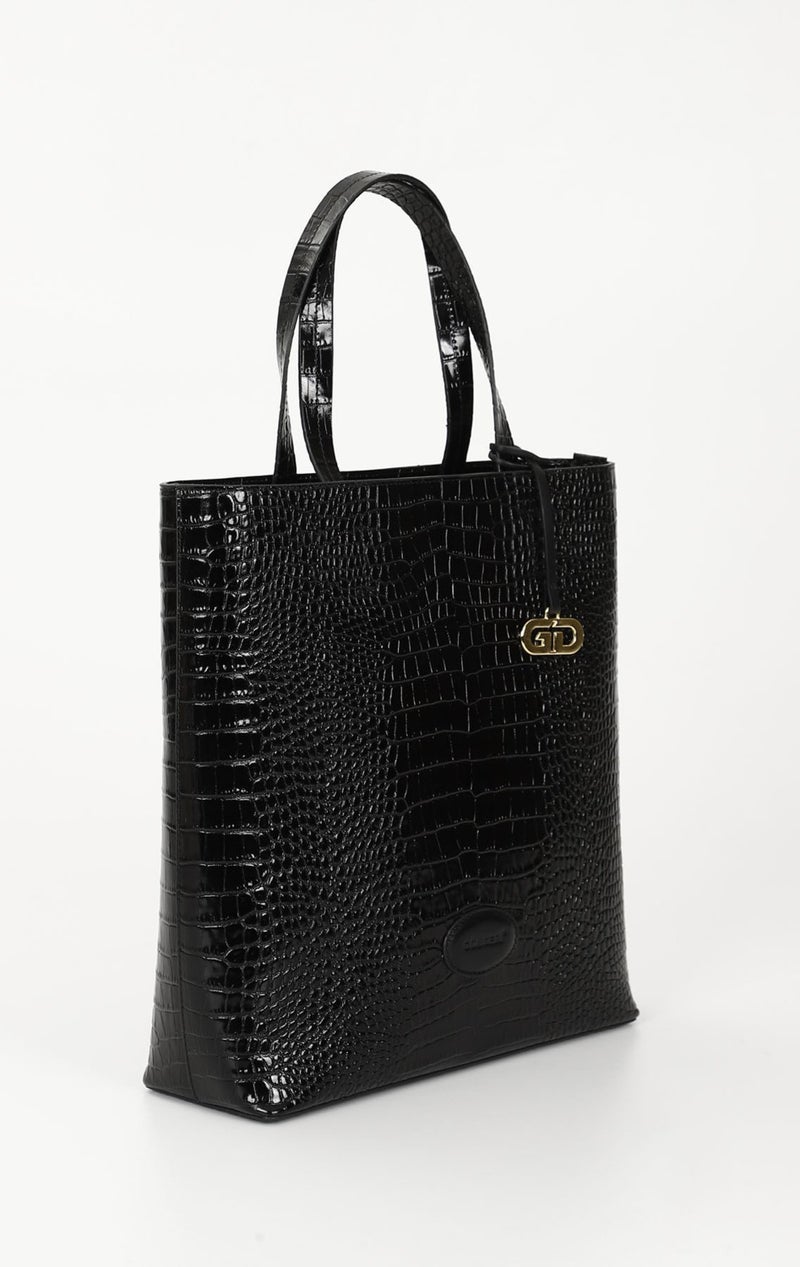 Gönderi(r) Gon Platinum Genuine Leather Large Size Women's Shoulder and Handbag B8179  - Image 3