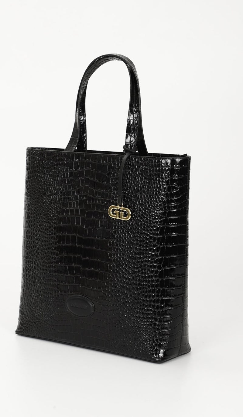Gönderi(r) Gon Platinum Genuine Leather Large Size Women's Shoulder and Handbag B8179  - Image 4