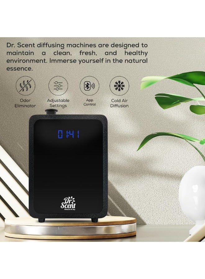 Dr Scent Essential Oil Diffuser Fragrance Machine - Black (Large) - Image 3