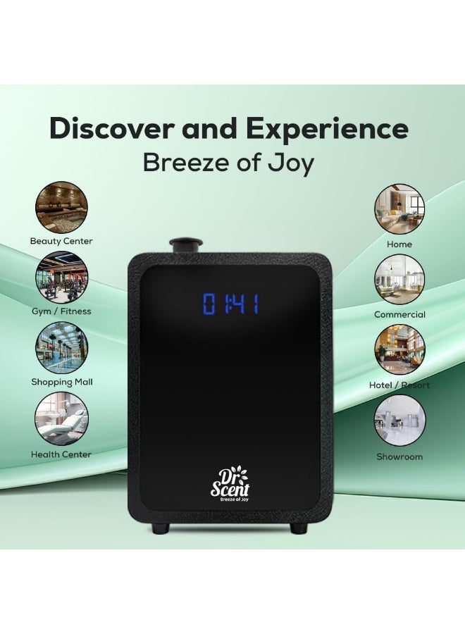 Dr Scent Essential Oil Diffuser Fragrance Machine - Black (Large) - Image 5