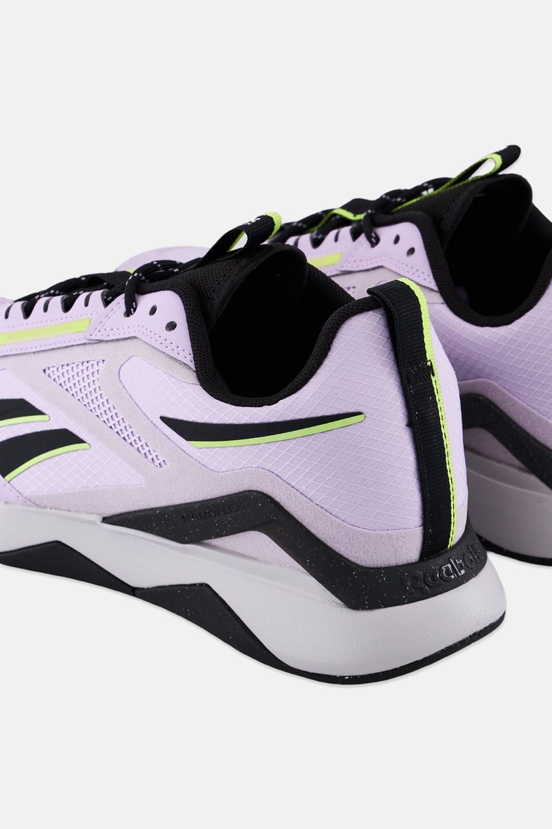 Reebok Women Nanoflex Adventure Lace Up Training Shoes, Lavender  - Image 2