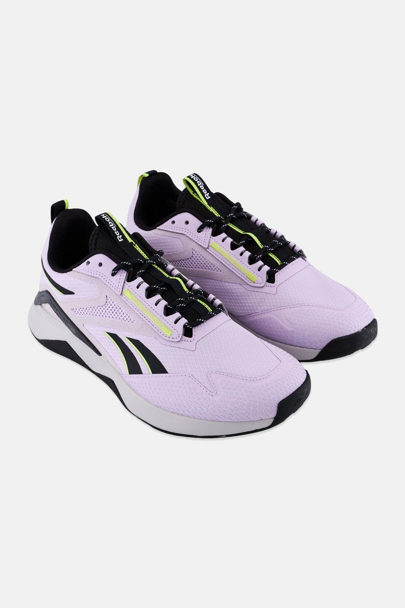 Reebok Women Nanoflex Adventure Lace Up Training Shoes, Lavender  - Image 1