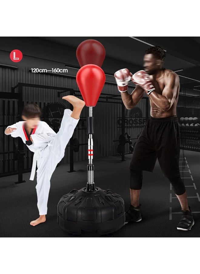الملاكمة كيس الرمل سرعة الكرة المهنية ساندا معدات التدريب للبالغين والأطفال، مثل بهلوان لمحبي الملاكمة - Image 4