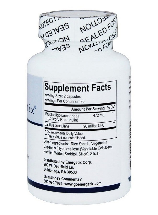 Energetix Flora Synergy 60 Capsules - Image 3