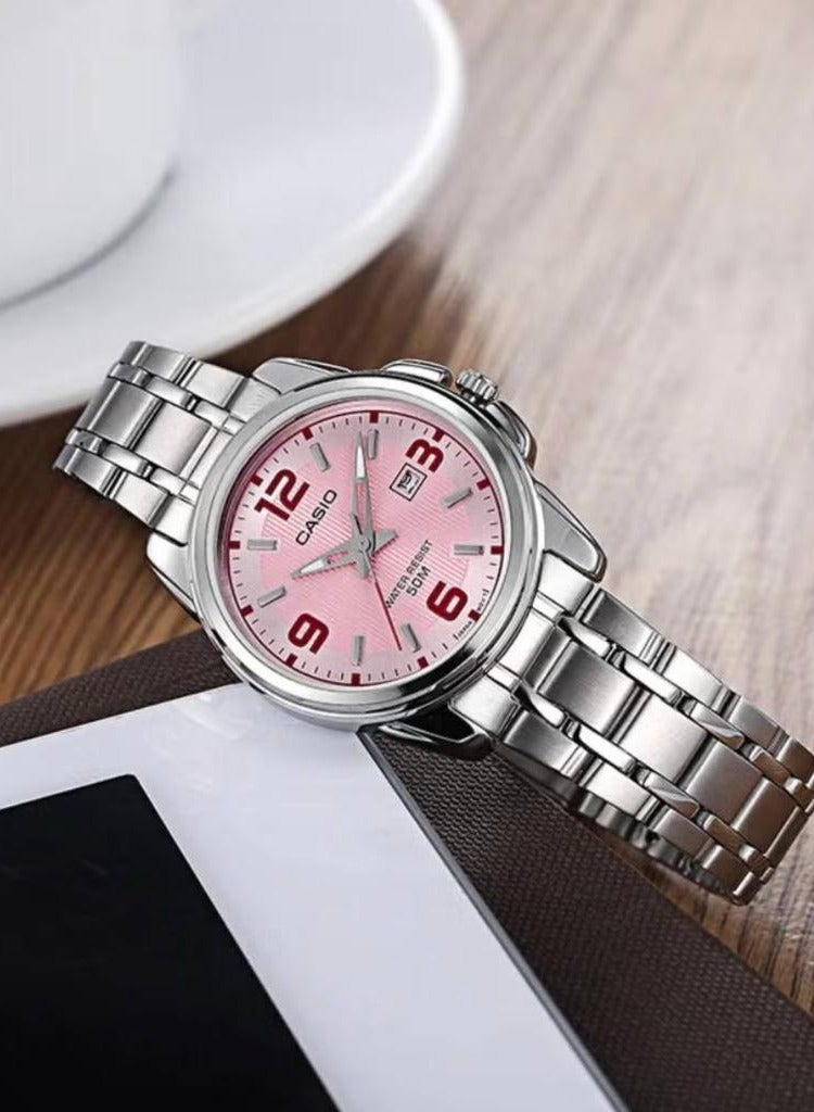 CASIO Quartz Stainless Steel Couple Watch MTP-1314D-7A/LTP-1314D-5A - Image 2