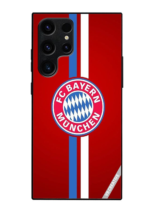 Protective Case Cover For Samsung Galaxy S25 Ultra Fc Bayern Munchen Logo Red Design Multicolour