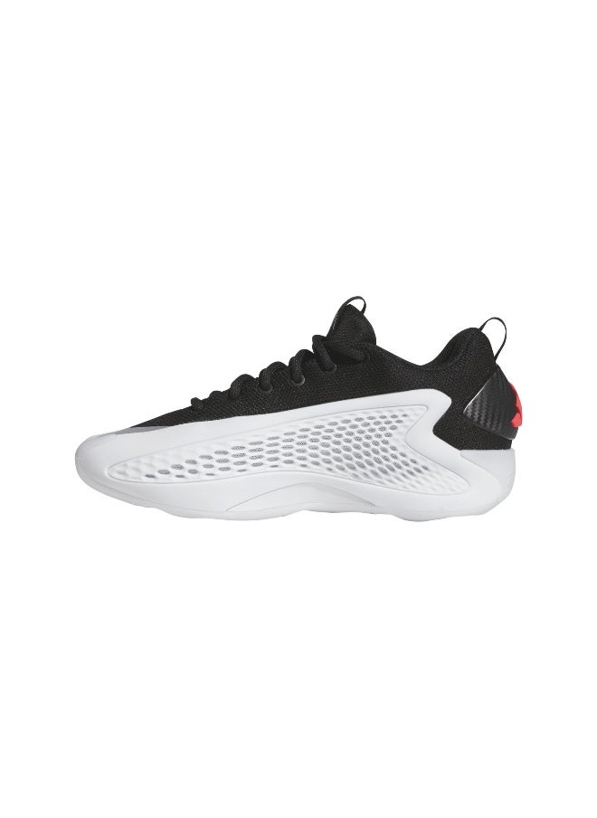Adidas Adidas Anthony Edwards 1 J Low White Basketball Shoes For Kids Unisex 3  - Image 5