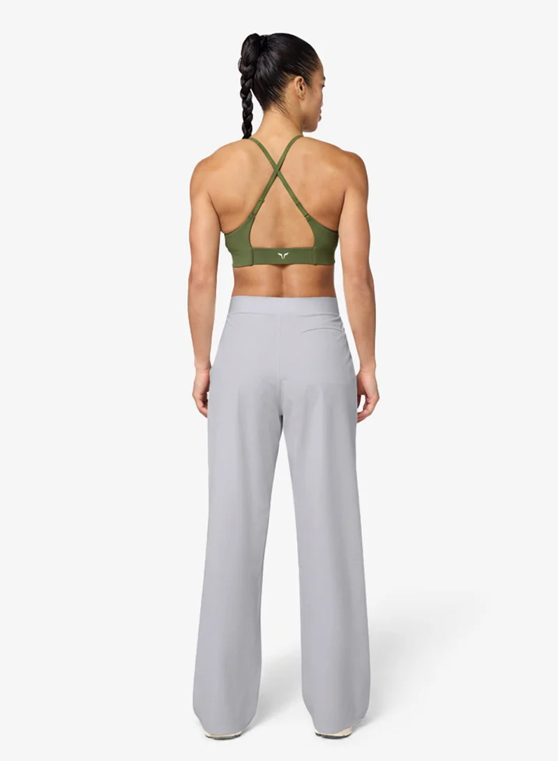 سكوات وولف بنطلون واسع بخصر ملتف