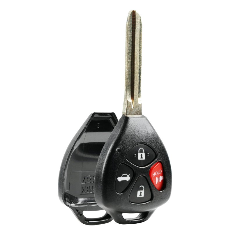 Key Fob Keyless Entry Remote Shell Case Pad fits Toyota 20082013 Avalon 20072011 Camry 20082013 Corolla 20092014 Venza HYQ12BBY GQ429T