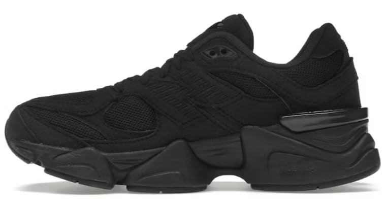 New Balance 9060 "Triple Black" GS - Image 3