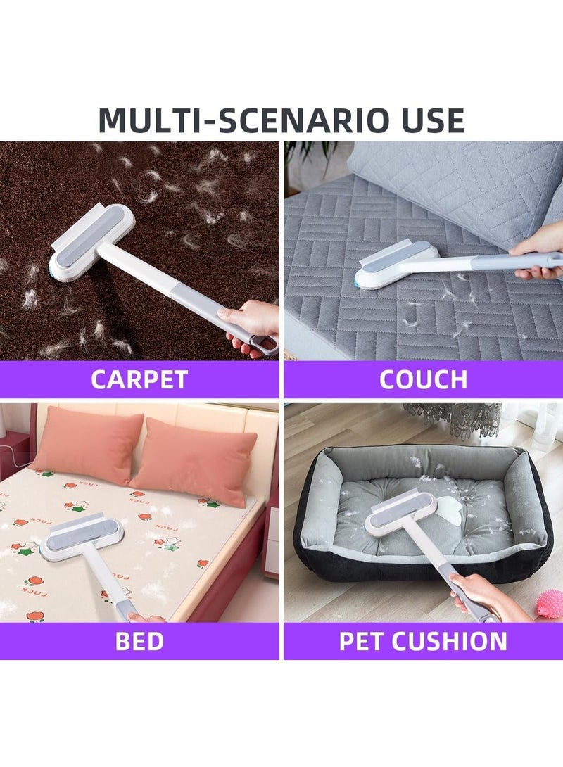 Cat Hair Remover Furniture,cat Hair Remover for Couch,Reusable Lint Roller,Pet Hair Removal Tool,Carpet Rake for Pet Hair Removal - Image 4