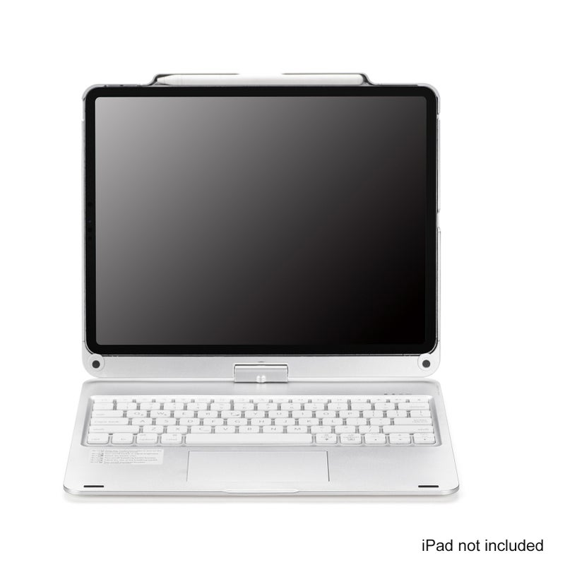 360 Degree Rotatable BT Keyboard for Rechargeable Wireless Keyboard& With 7-Color Backlit For ipad pro 12.9 inch - Image 1