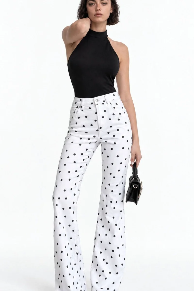 سكوالو SQUALO Women's Straight-Leg Pants