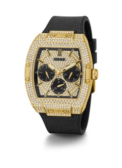 GUESS GUESS Mens Black Gold Tone Multi-function Watch GW0048G2  - Image 2