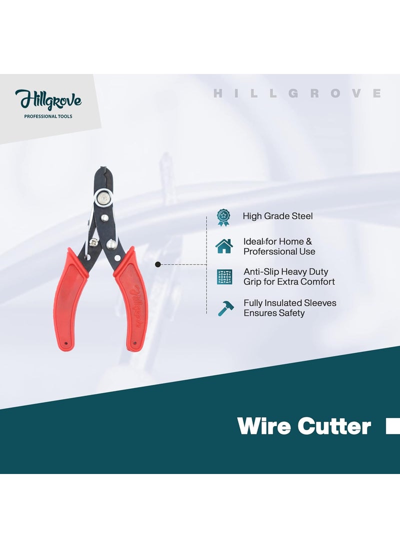 Hillgrove - Hillgrove HGCM377M1 8inch Heavy Duty Grip Combination Pilash Hand Tool Lineman Plier with Adjustable Wrench Wire Cutter Line TesterElectrical Tape and 2in1 Screwdriver - Image 1
