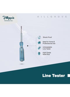Hillgrove Hillgrove HGCM377M1 8inch Heavy Duty Grip Combination Pilash Hand Tool Lineman Plier with Adjustable Wrench Wire Cutter Line TesterElectrical Tape and 2in1 Screwdriver  - Image 4