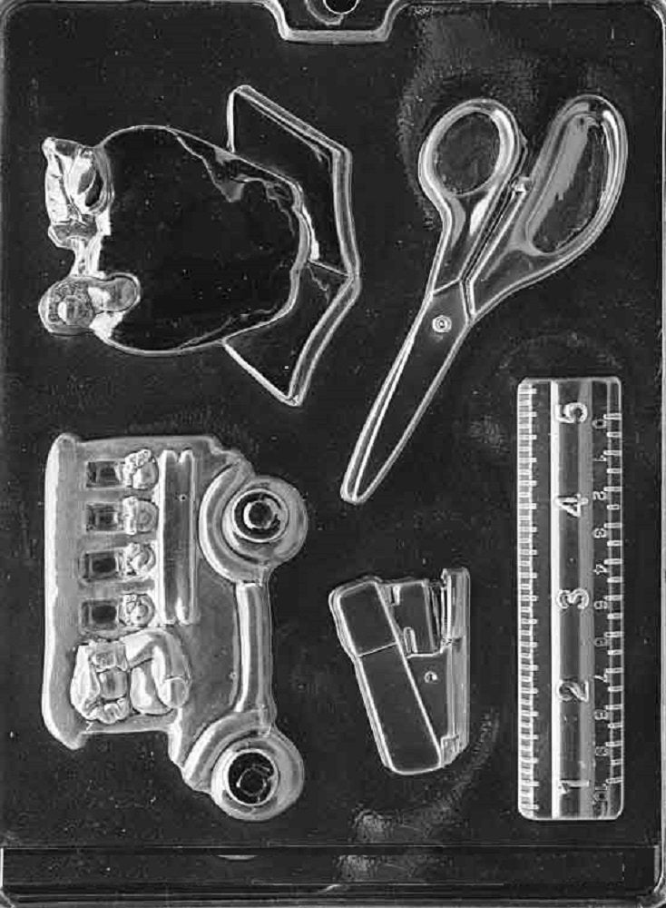 Grandmama's Goodies Grandmamas Goodies J082 Teachers Kit Chocolate Candy Soap Mold with Exclusive Molding Instructions