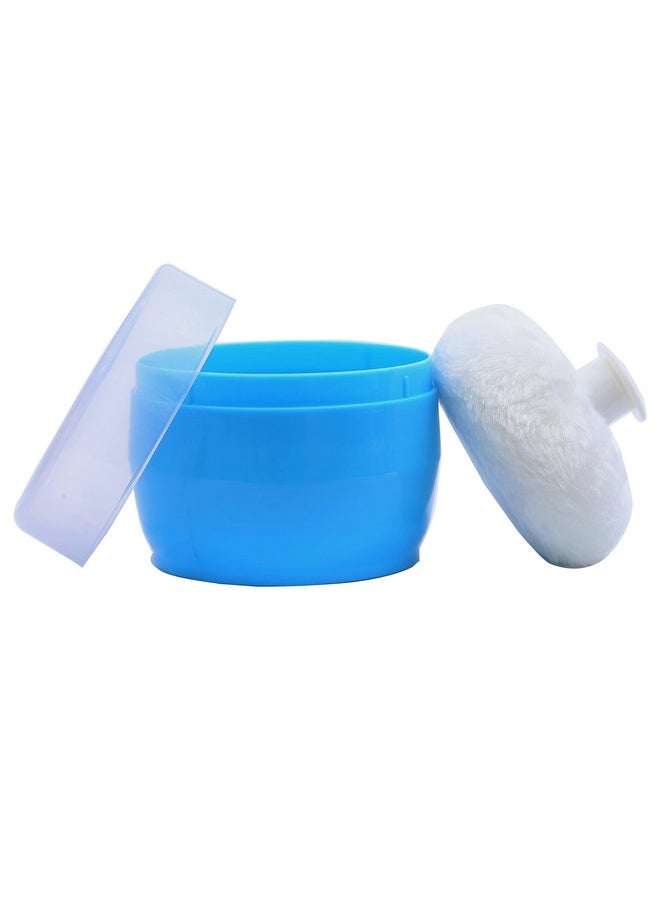 1st Step - Bpa Free Powder Puff With Powder Storage Box (Blue) - Image 1