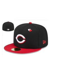 Generic NEW ERA 3D Embroidered Fitted Baseball Team Cap with Closed Back for Sun Protection61.5cm 
