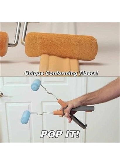 Sefam Home - Nano Sponge Non-Drip Furniture and Wall Painting Roller for both Corner and Flat Surfaces - Image 1