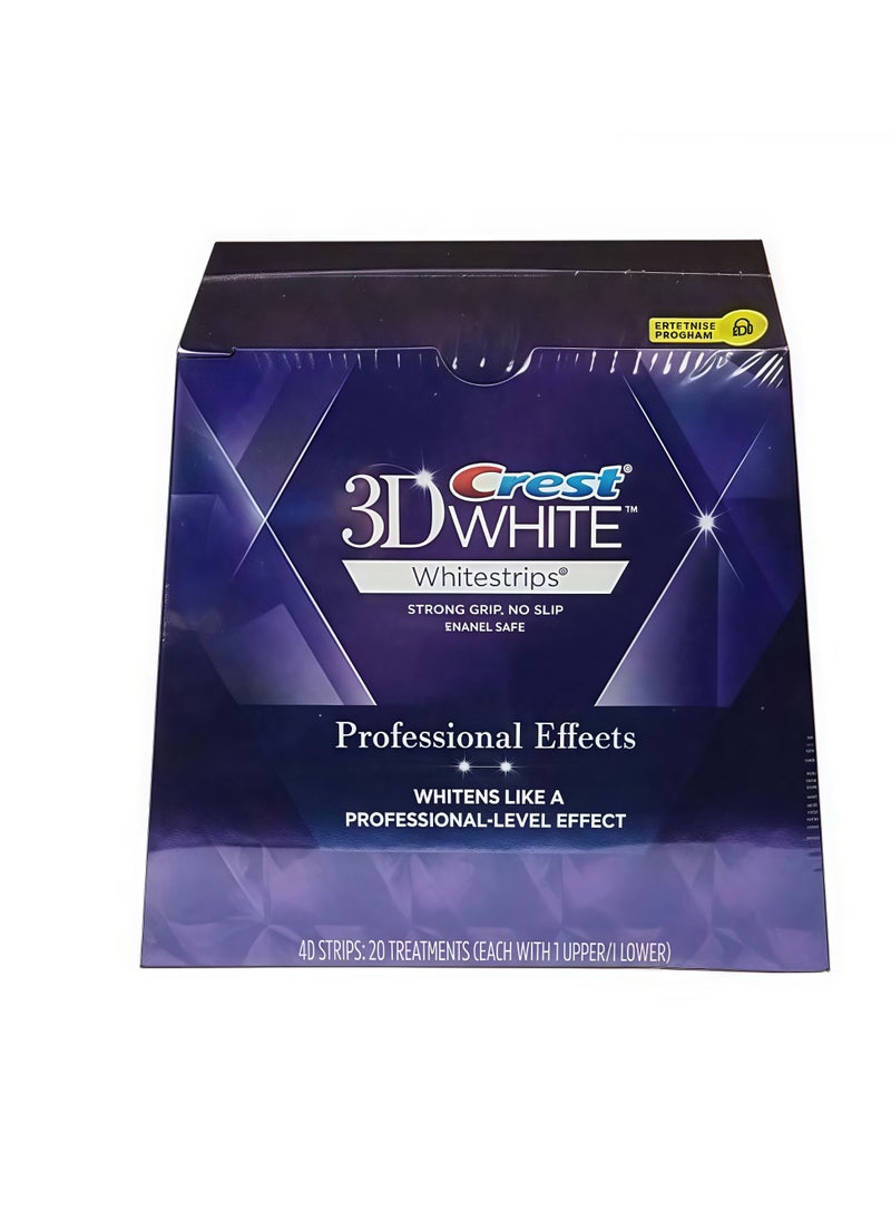 Crest 40-Piece 3D WhiteStrips Dental Whitening Kit  - Image 2